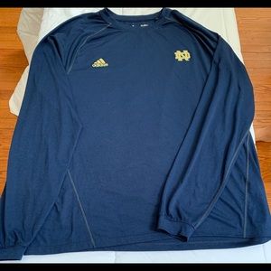 Adidas Notre Dame Long sleeve